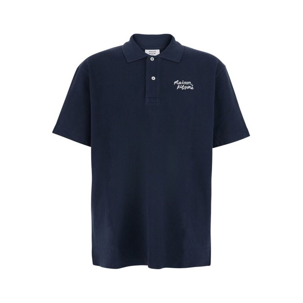 Maison Kitsune Men Maison Kitsuné Handwriting Comfort Polo